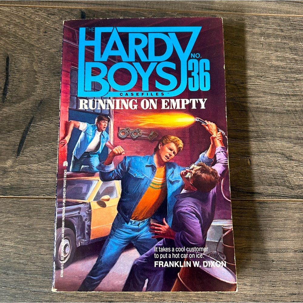 Vintage Hardy Boys Casefiles Mystery Archway Paperback First Print #36